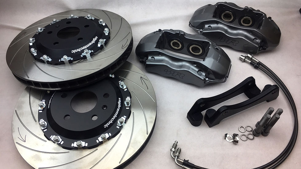 4 piston brembo calipers 362x32mm 2 piece disks
