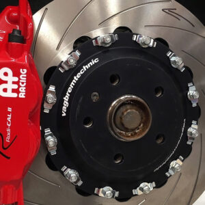 4 piston ap racing calipers with 362x32mm 2 piece discs