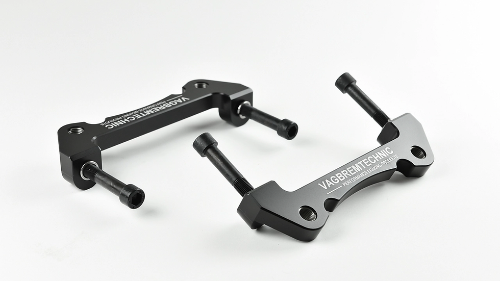 ttrs/rs3 4 pot caliper adapters to 340/345mm oe discs