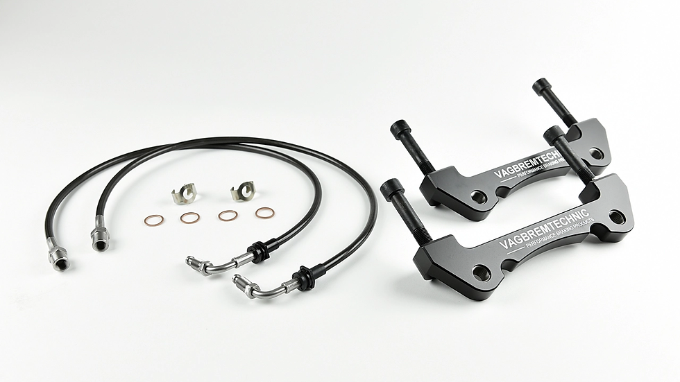 ttrs/rs3 4 pot caliper adapters to 340/345mm oe discs